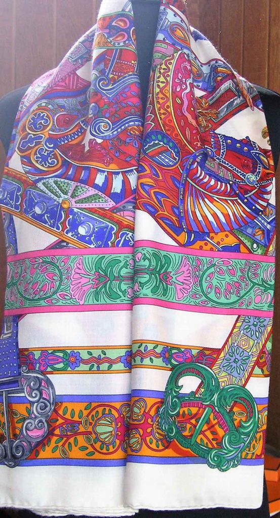 Foulard Hermès Le Songe De La Licorne - 100% Soie, 90 Cm, Neuf Sans étiquette