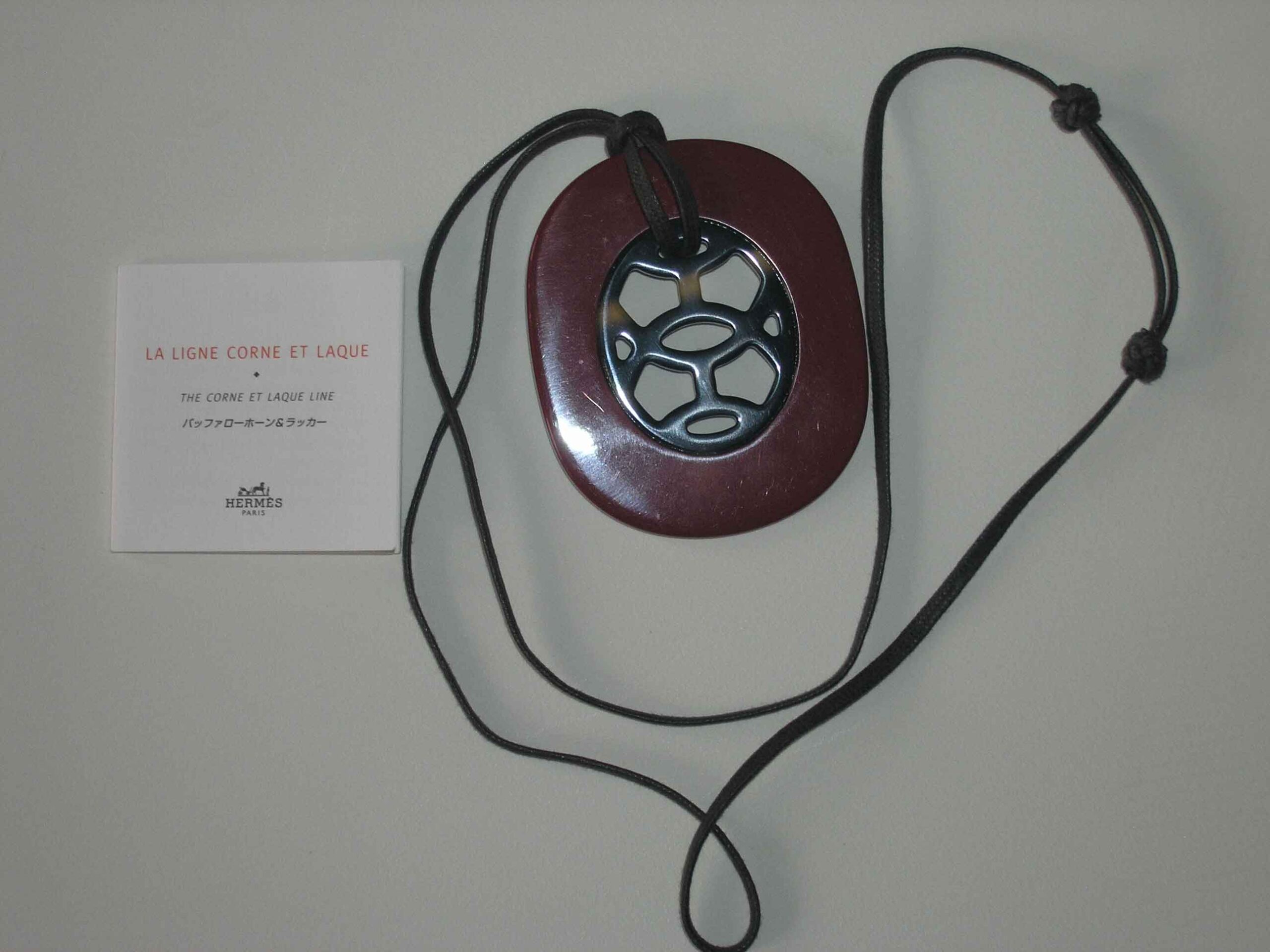 Lift Hermes Pendant Burgundy