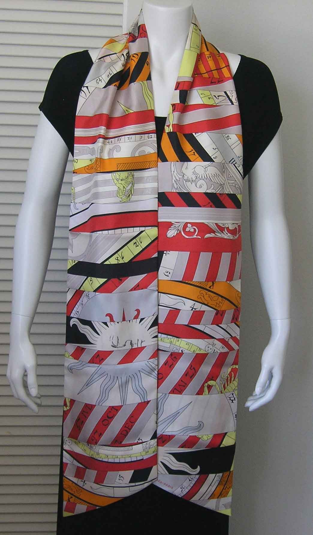 Astrologie Hermes Maxi Twilly Scarf