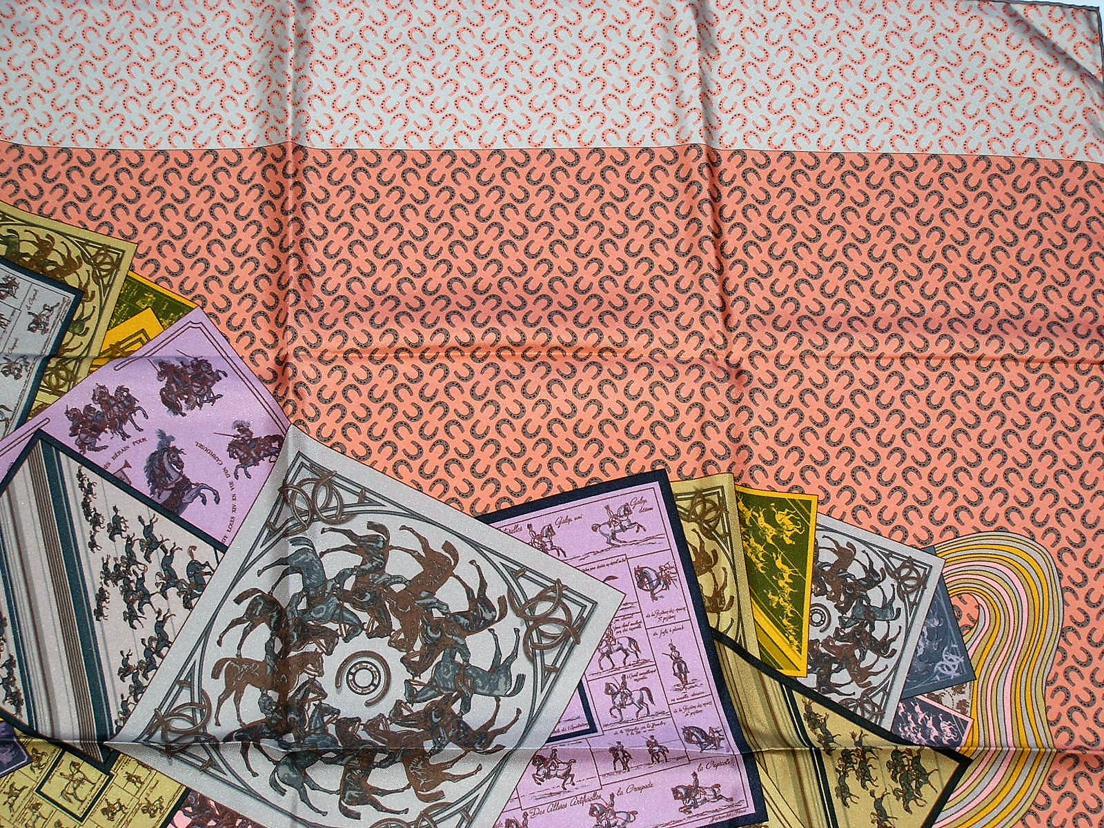 A Cheval sur mon Carre Hermes Scarf