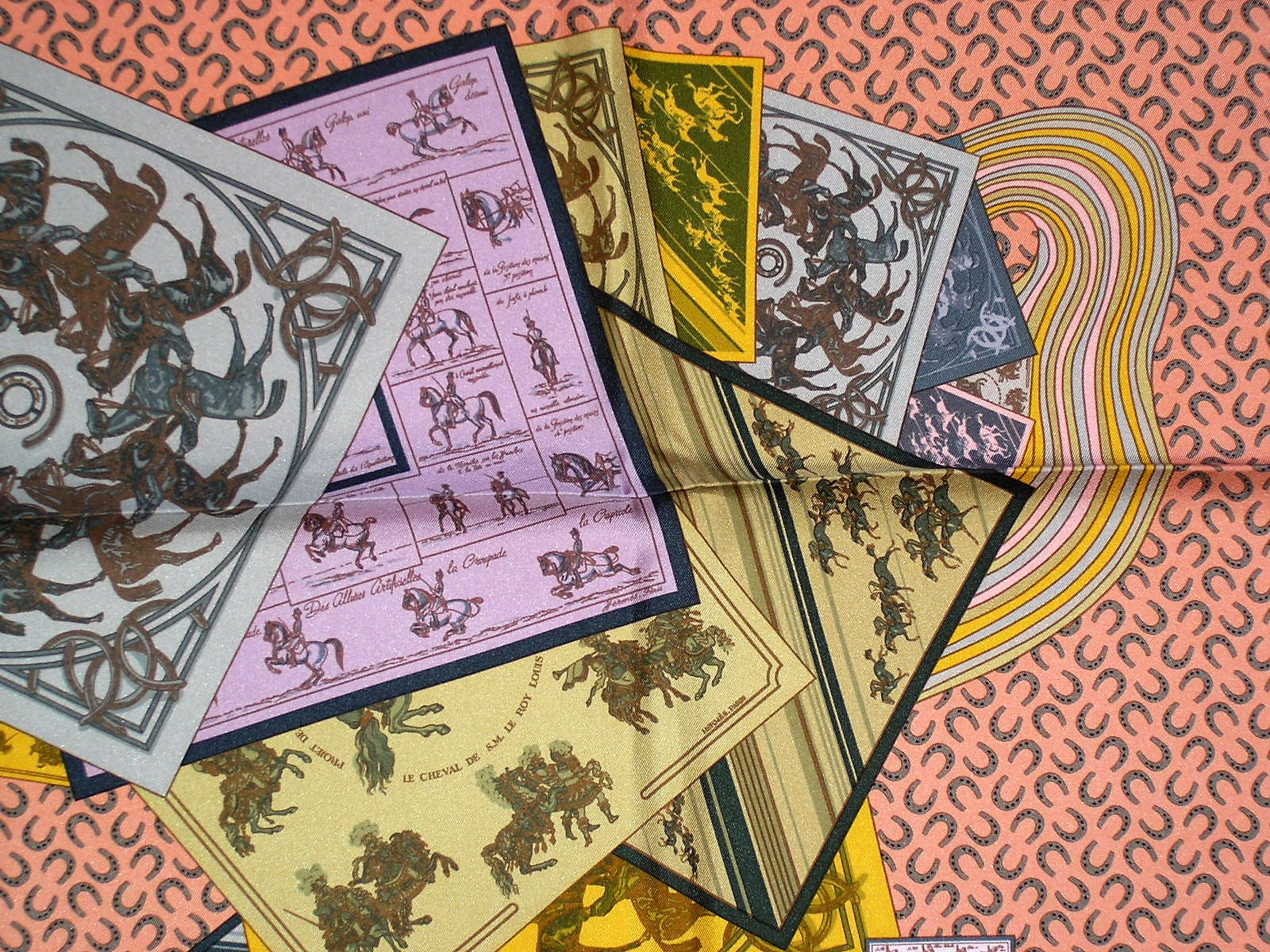 A Cheval sur mon Carre Hermes Scarf