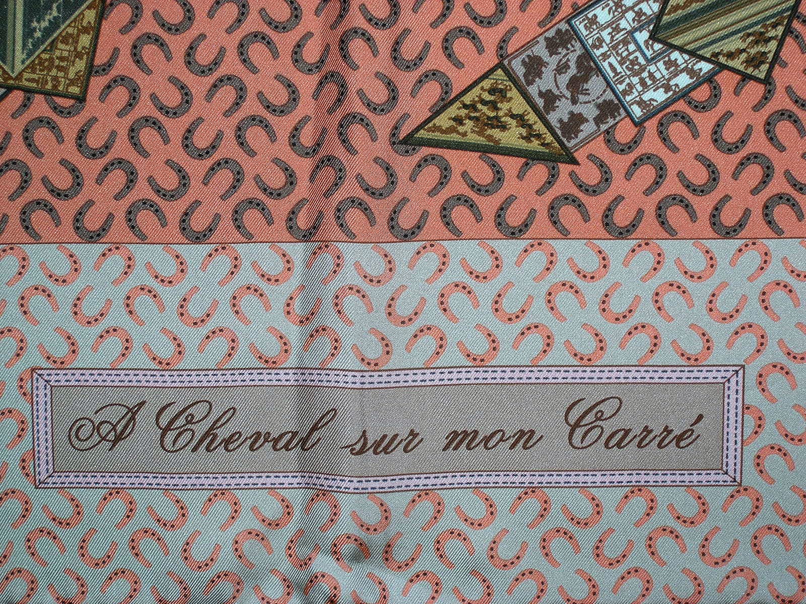 A Cheval sur mon Carre Hermes Scarf 2006 Bali Barret