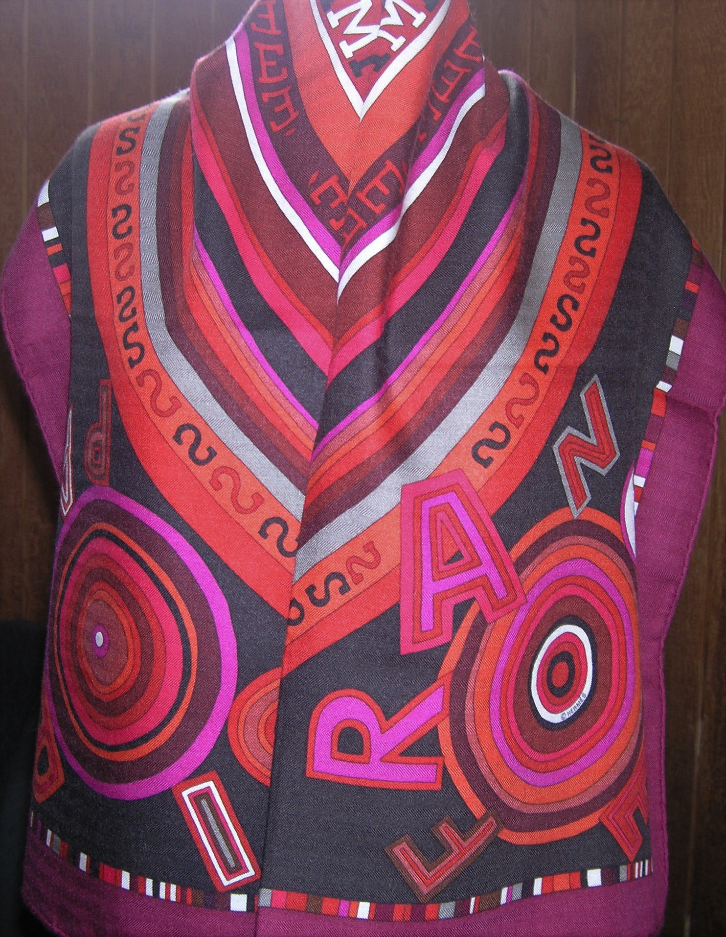 Tohu Bohu Hermes Cashmere Shawl 2008