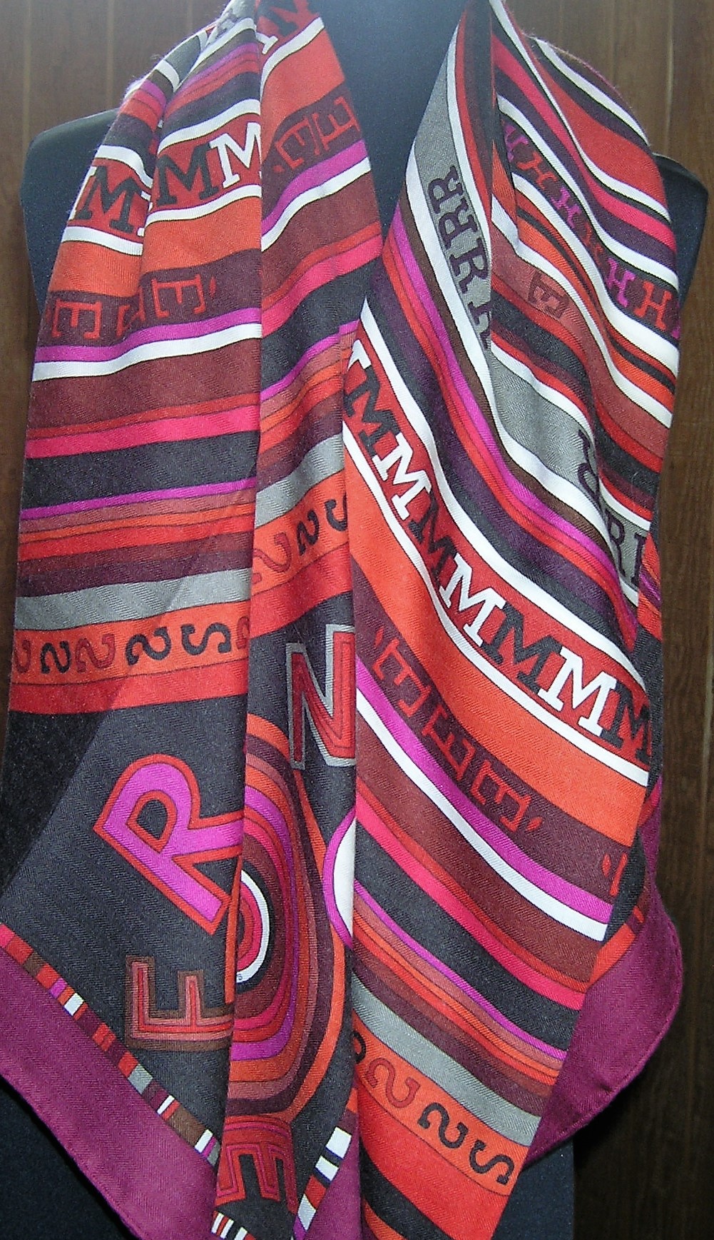 Tohu Bohu Hermes Cashmere Shawl 2008