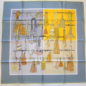 Passementerie Quadri Hermes Scarf 2017 Heron