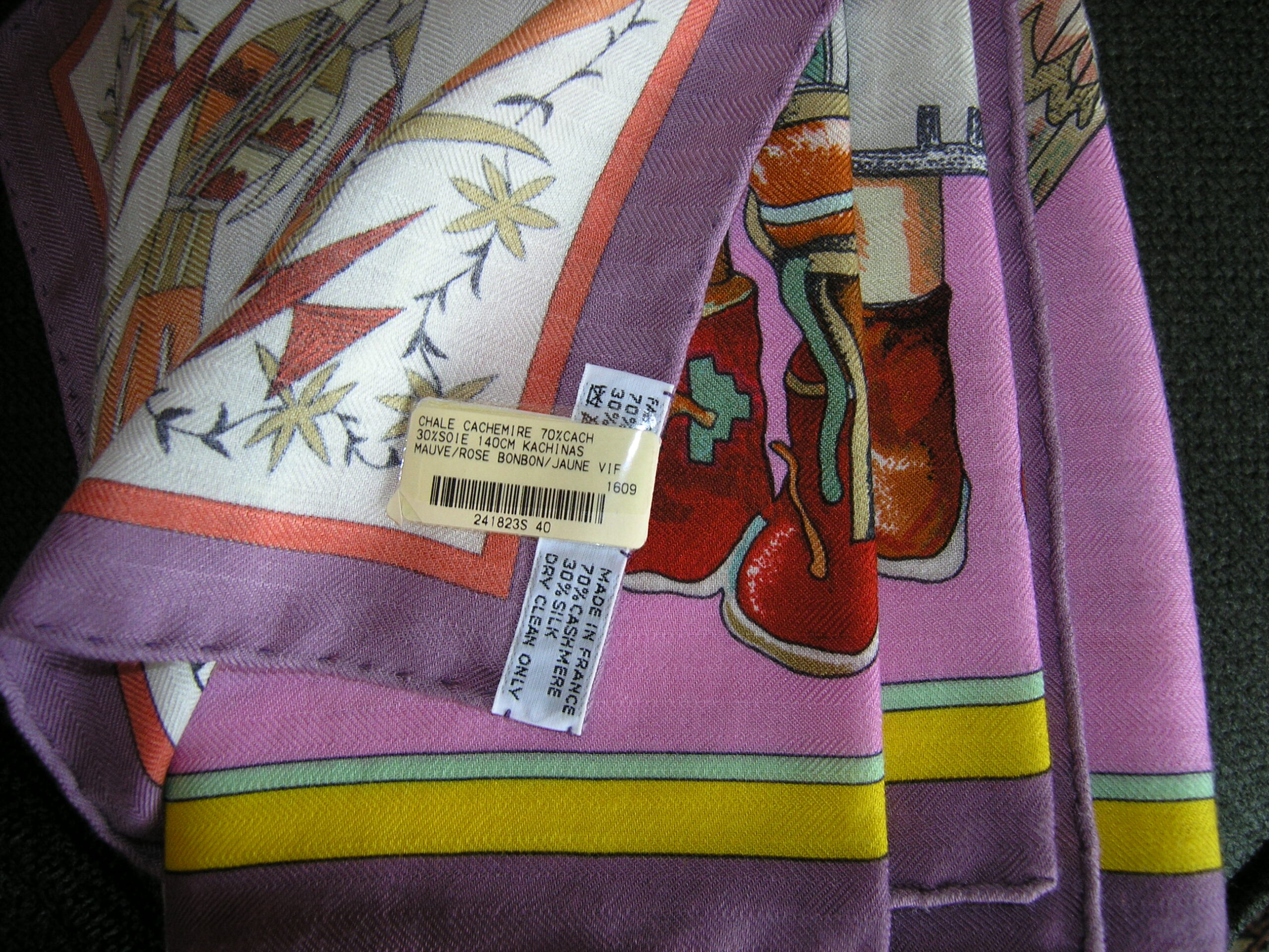 Kachinas Hermes Cashmere Shawl 2016 cw40