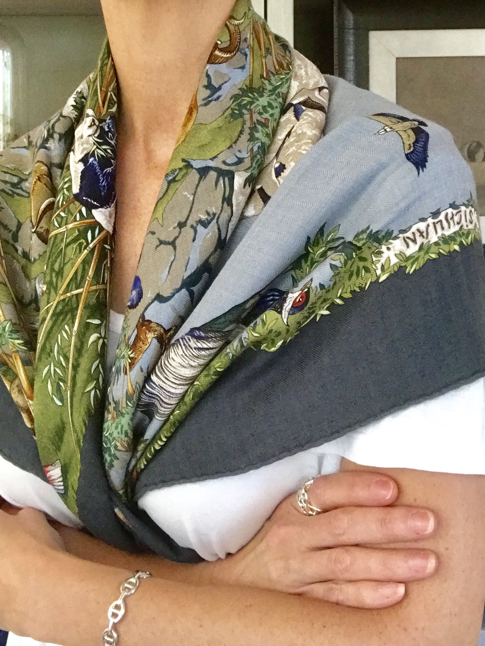 Sichuan Hermes Cashmere PM 90cm Robert Dallet