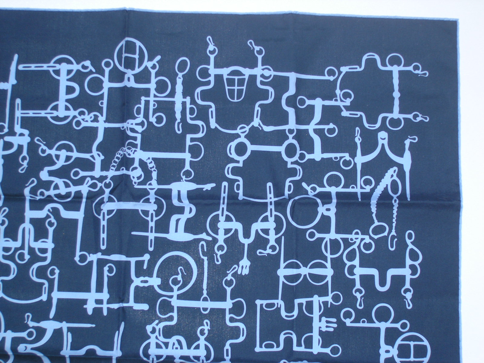 Equestre 70cm Cotton Hermes Scarf