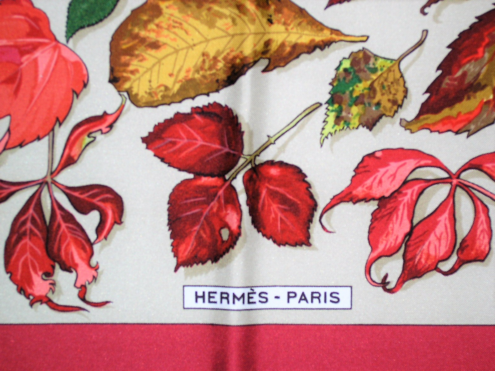Tourbillons Hermes Scarf 1990 Christiane Vauzelles