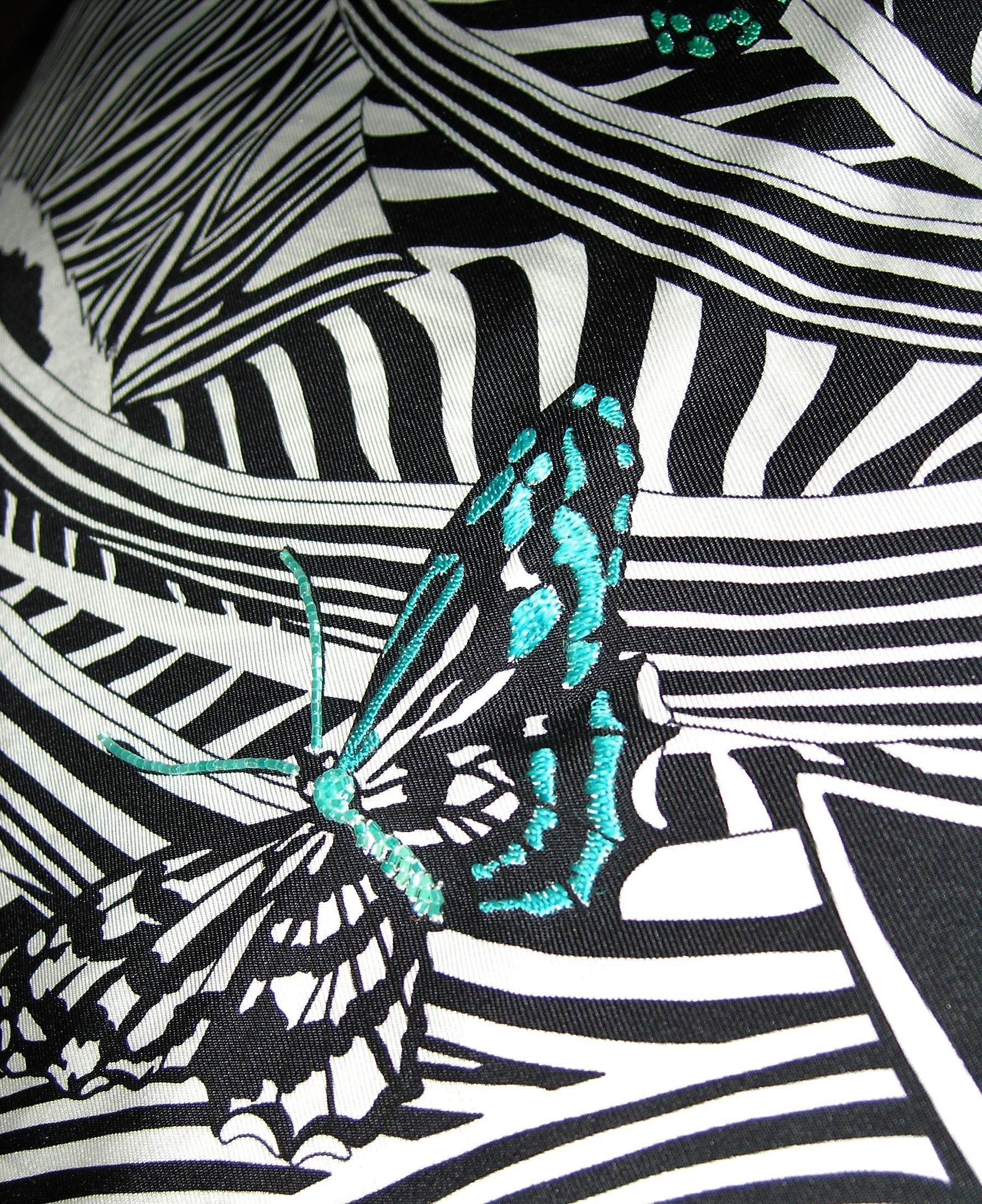 Jaguar Quetzal Hermes Exceptional 140cm Shawl Alice Shirley