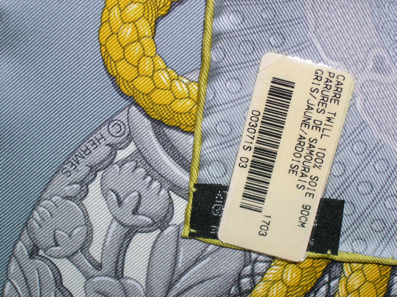 Parures de Samourais Hermes Scarf