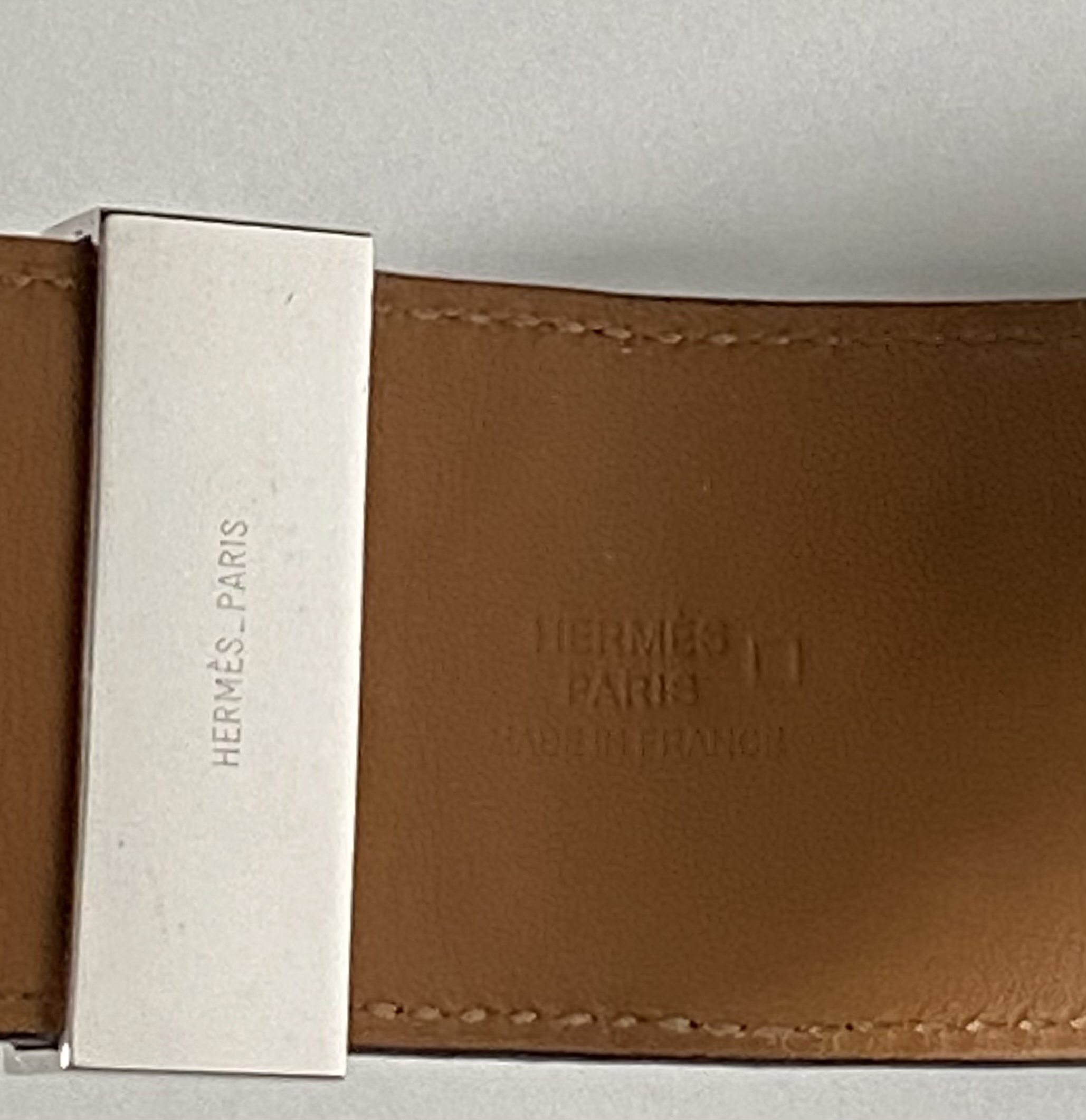 Alligator Black Hermes Collier de Chien CDC PHW
