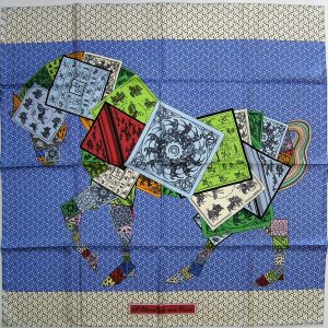 vintage Hermes scarf