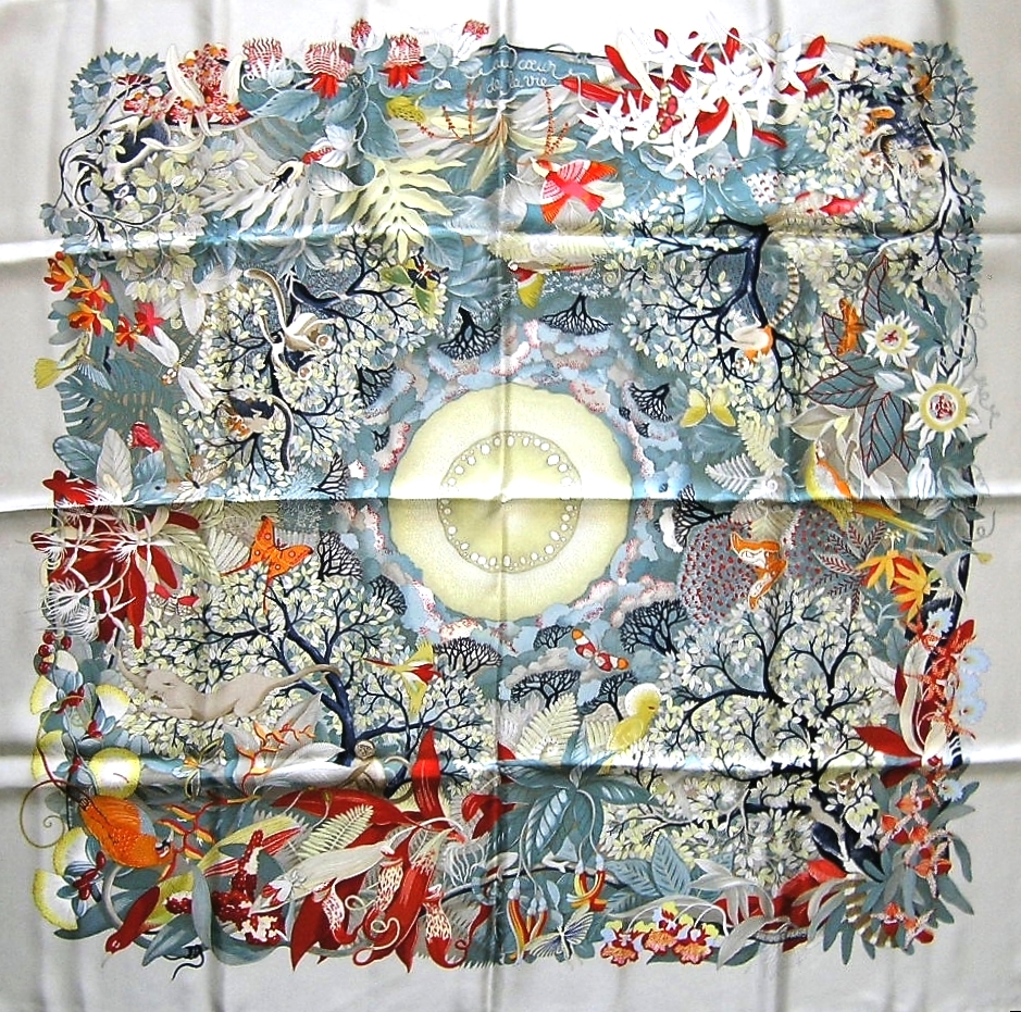 vintage Hermes scarf