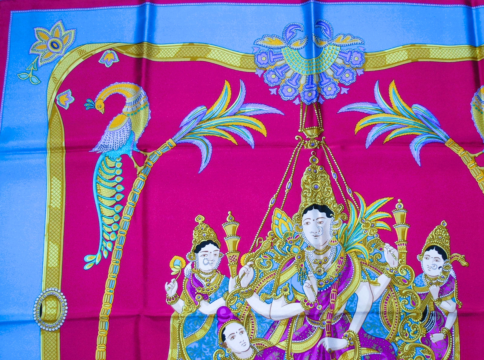 India Hermes Scarf 1986