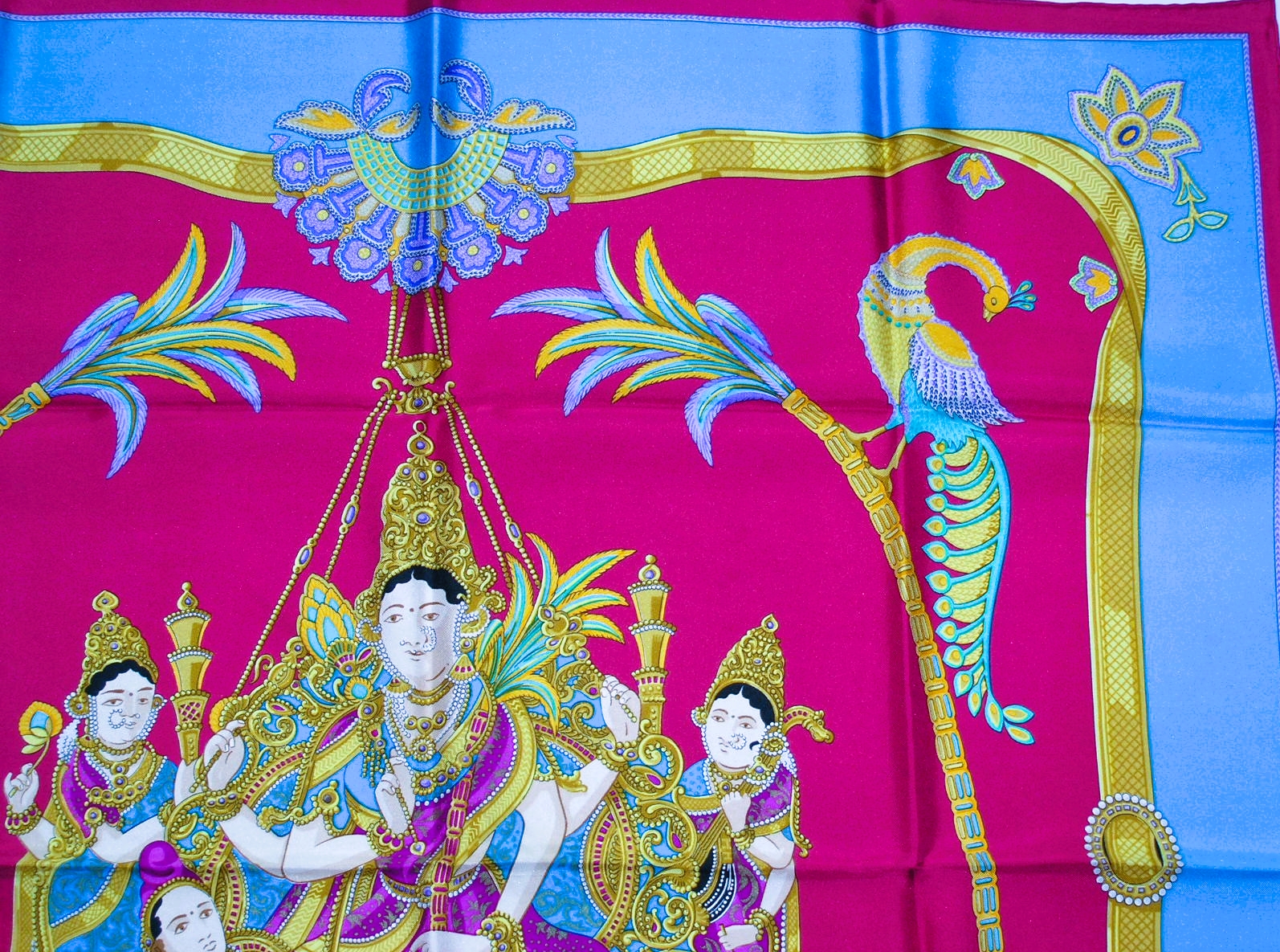 India Hermes Scarf 1986