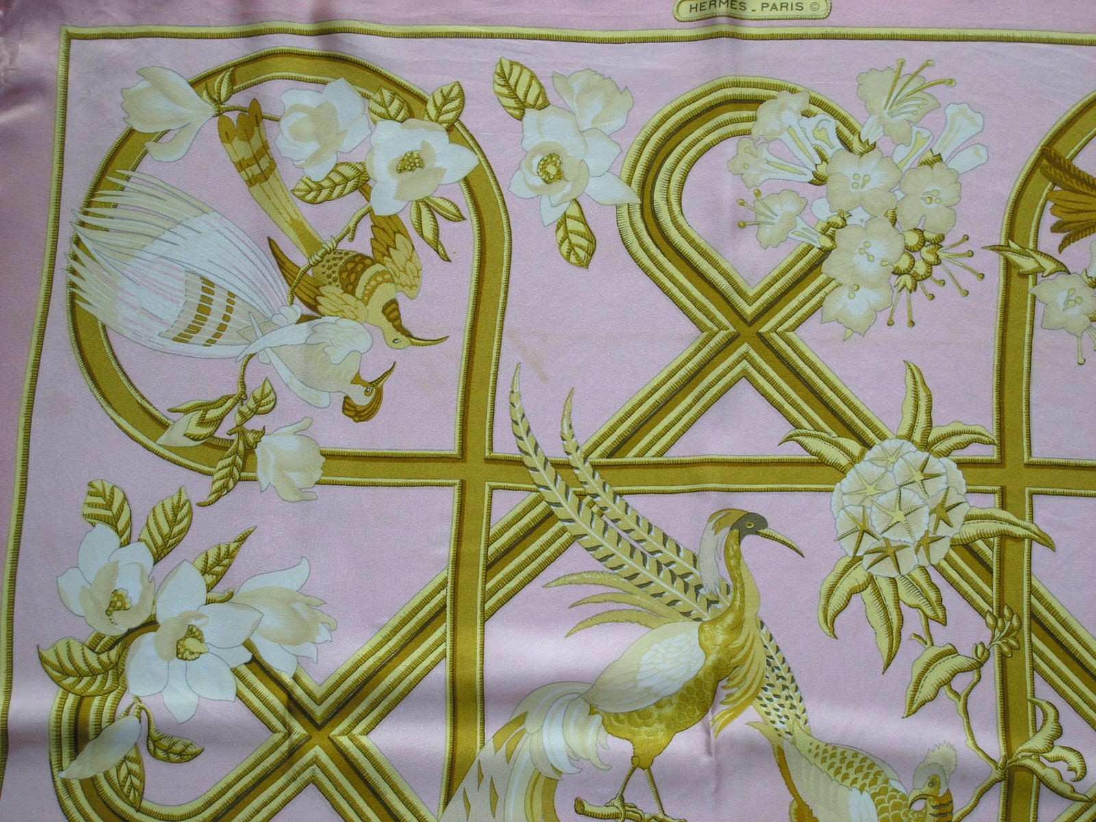 vintage Hermes scarf