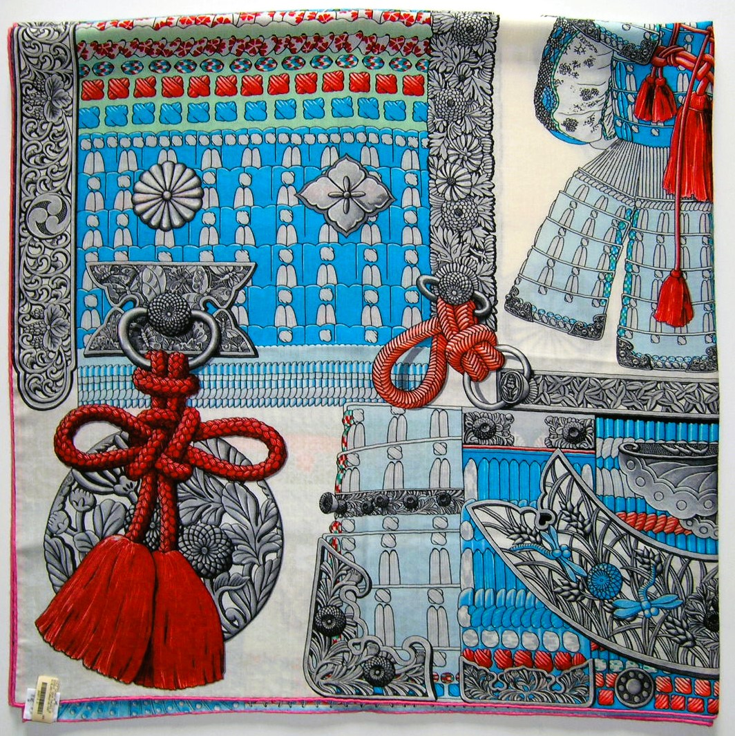 Parures de Samourais Hermes Cashmere Shawl