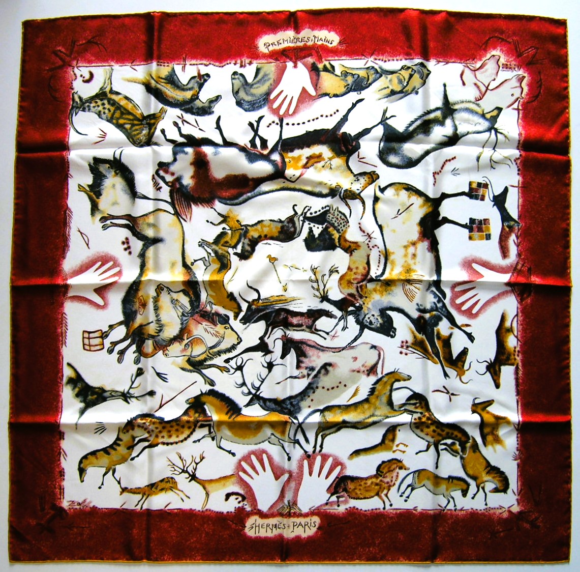 vintage Hermes scarf its-all-goode