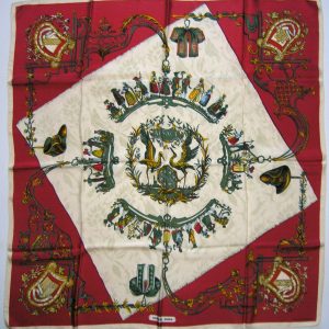 vintage Hermes scarf