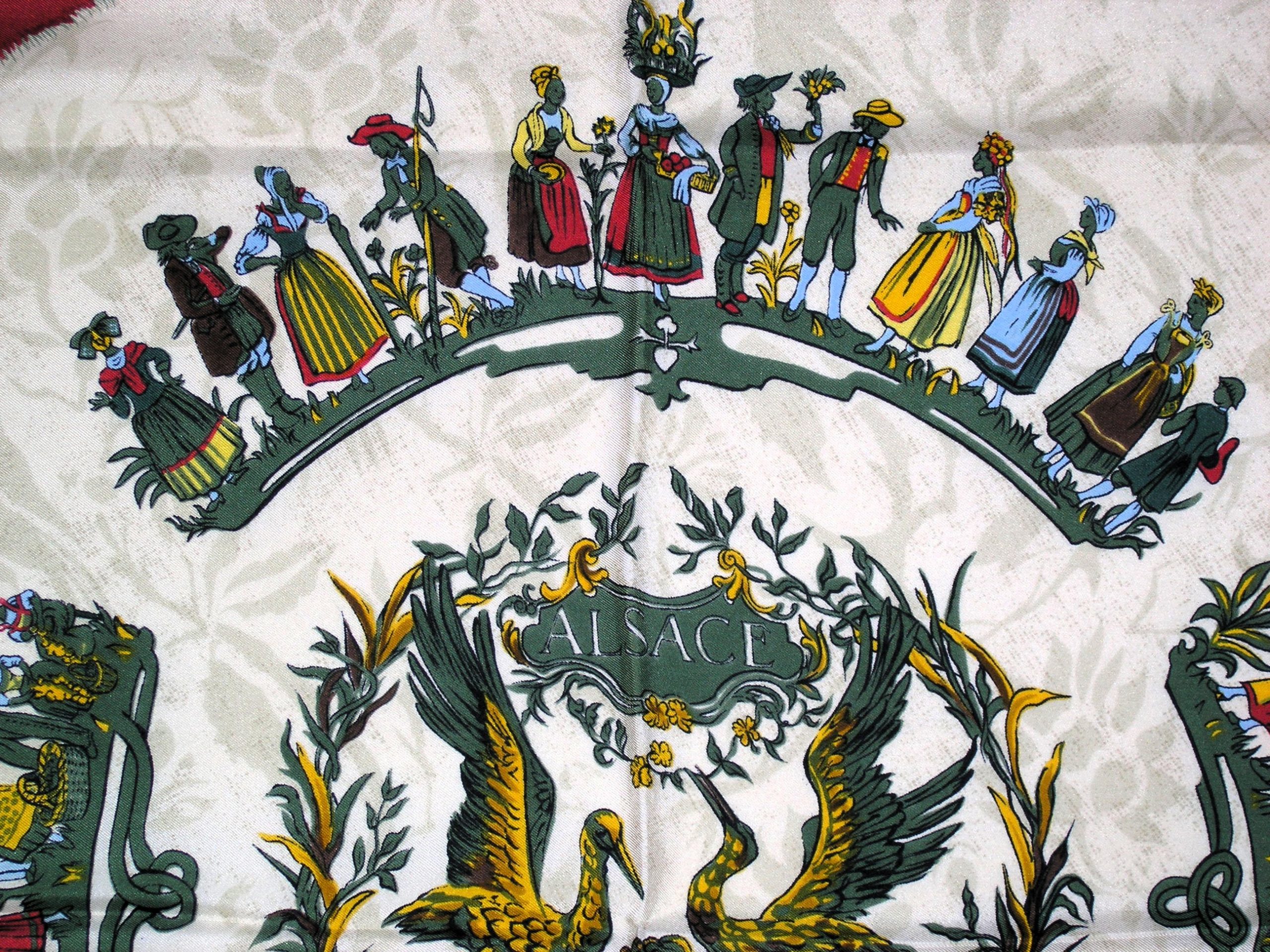 Alsace Hermes Scarf *RARE*