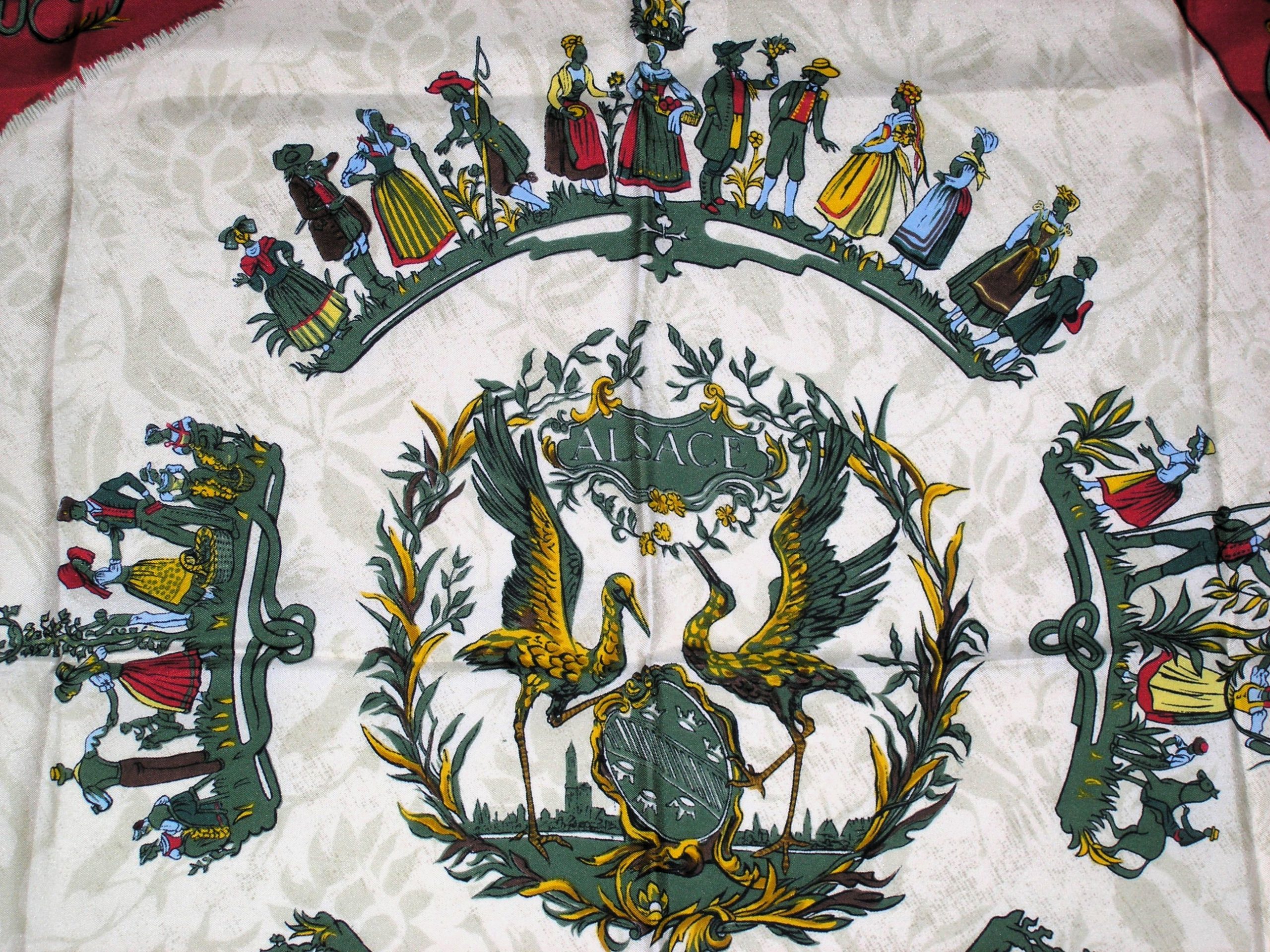 vintage Hermes scarf