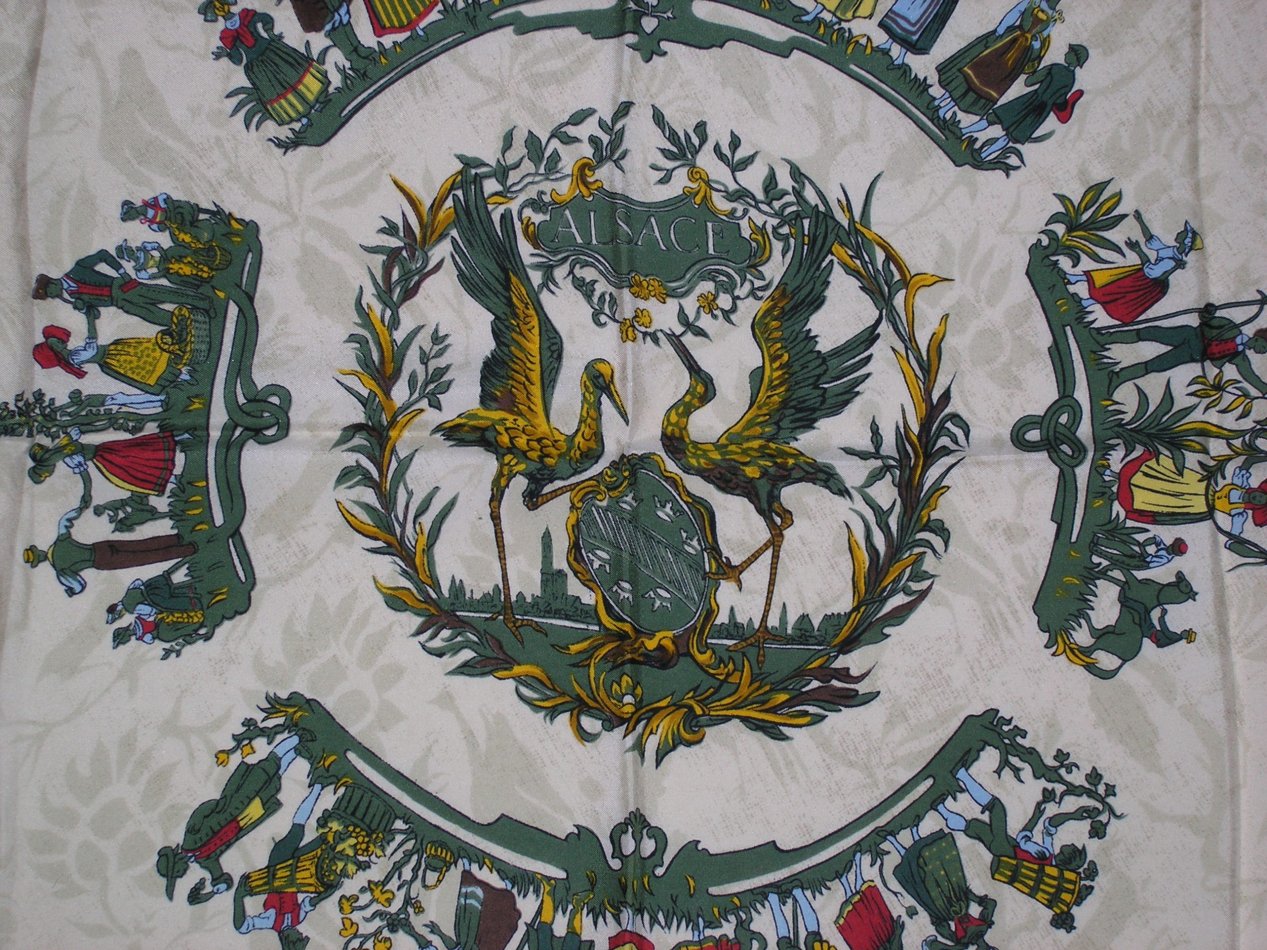Alsace Hermes Scarf *RARE*
