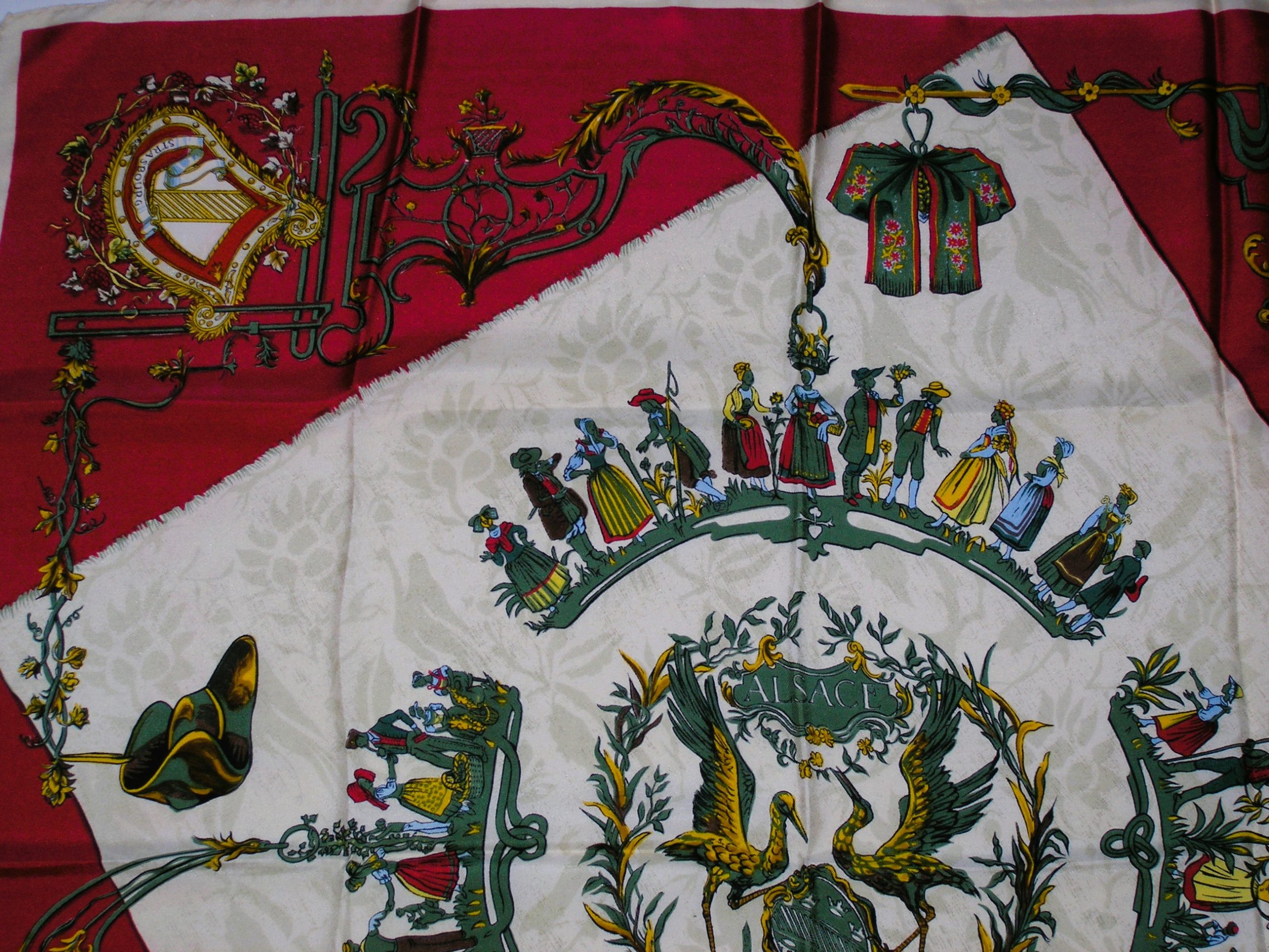 Alsace Hermes Scarf *RARE*