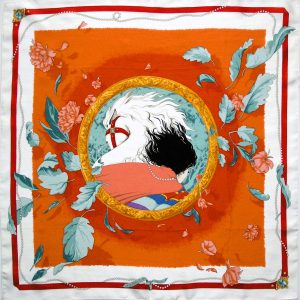 vintage Hermes scarf