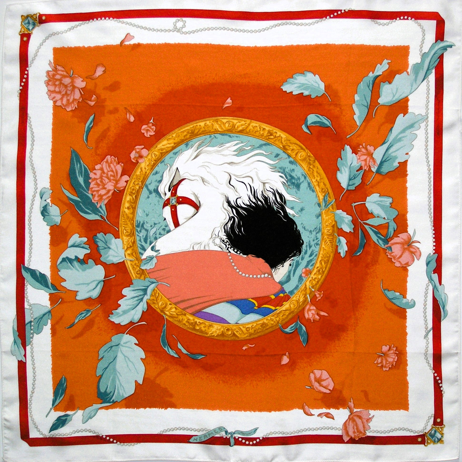 vintage Hermes scarf