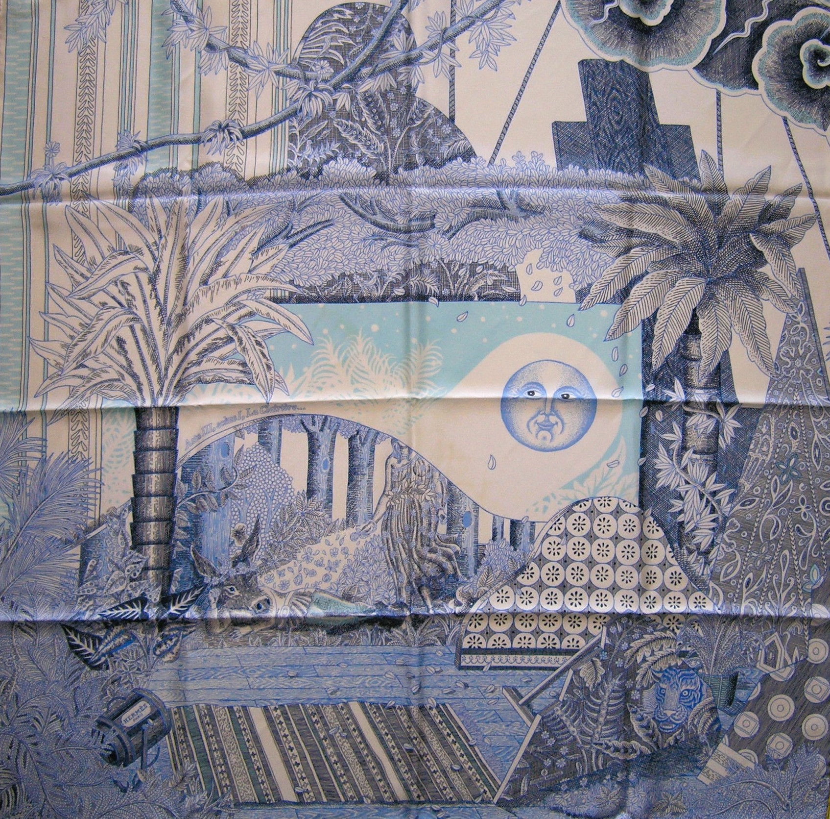 vintage Hermes scarf