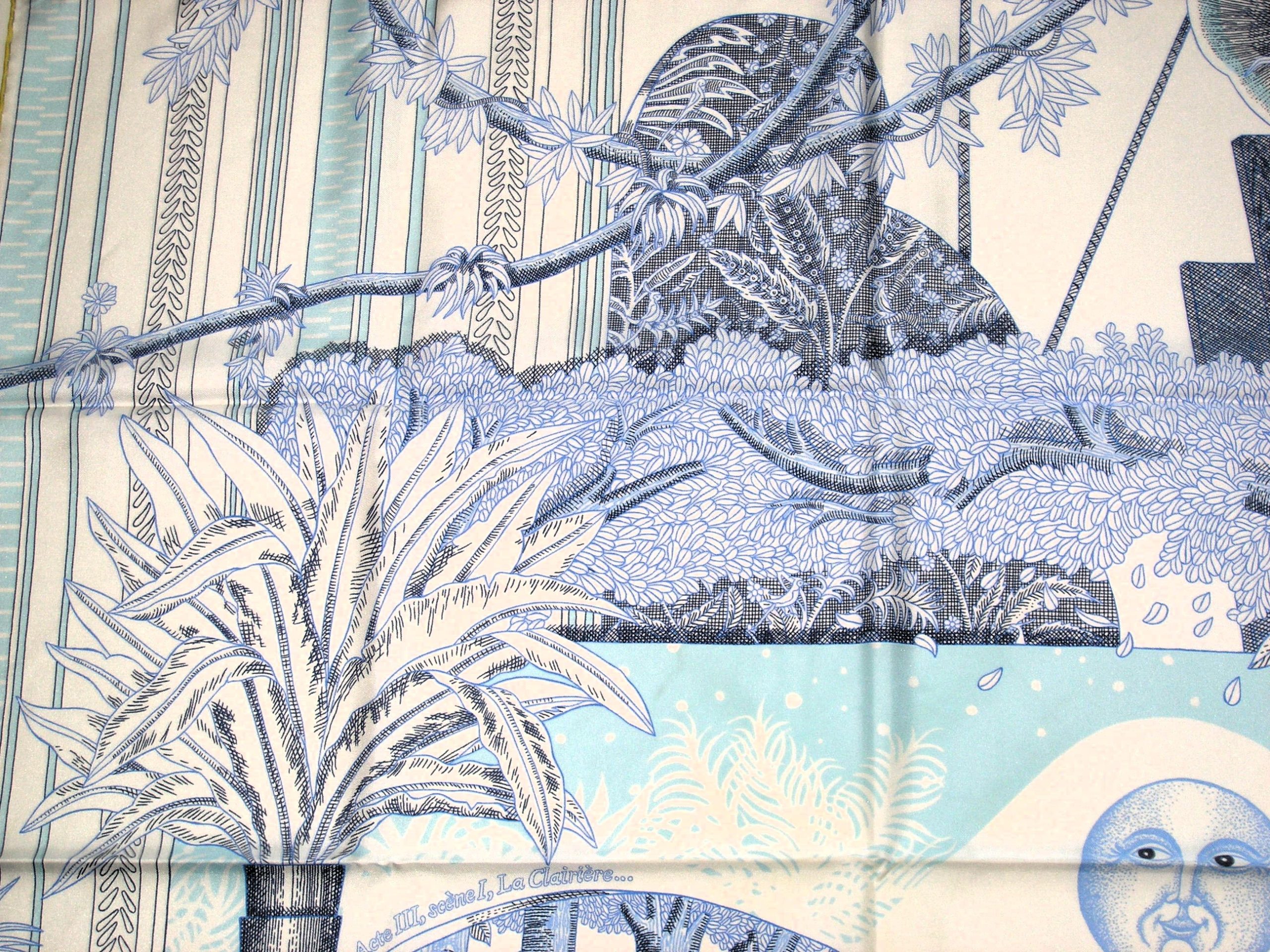 Acte III Scene I La Clairiere Hermes Scarf