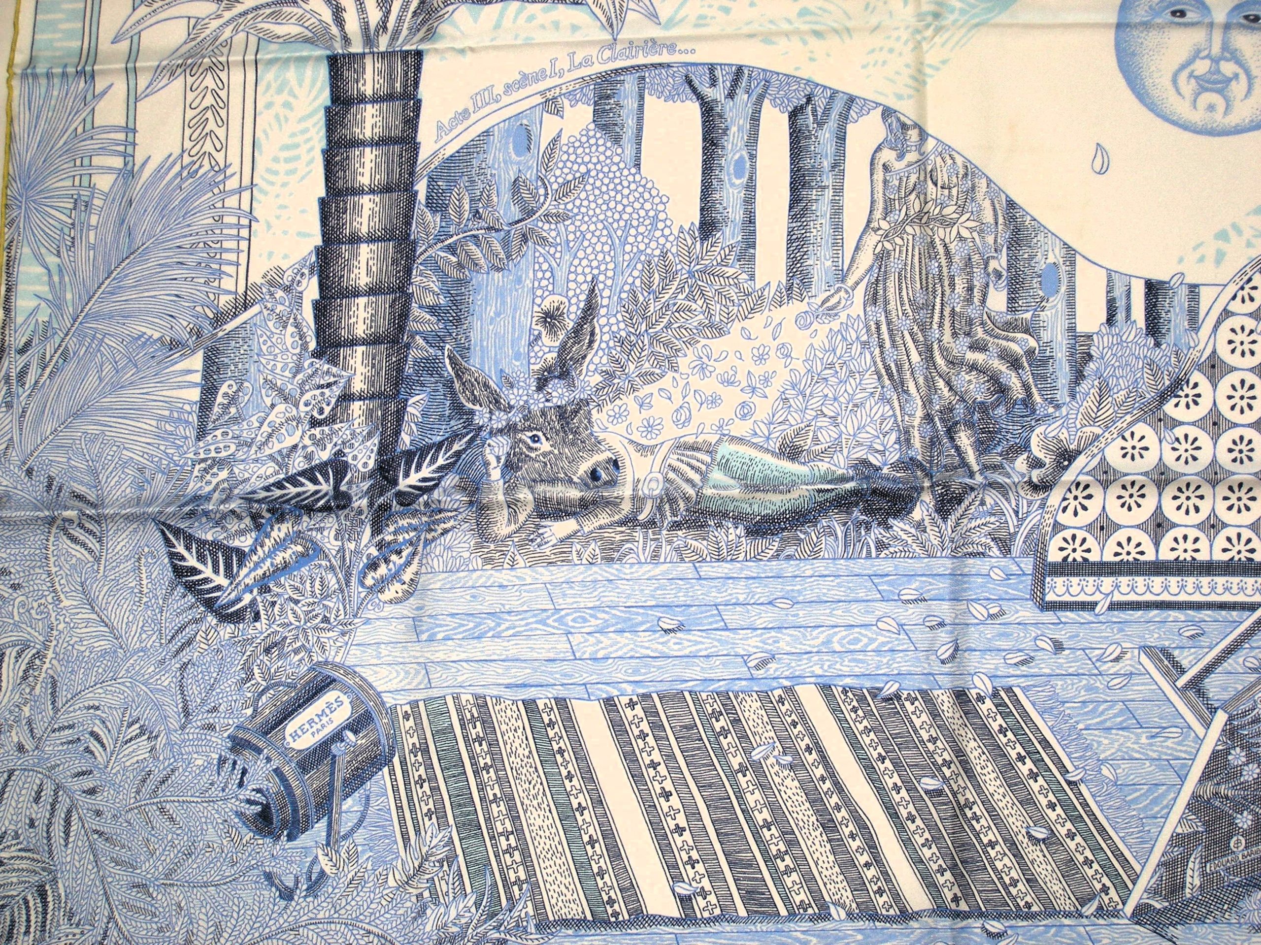 Acte III Scene I La Clairiere Hermes Scarf