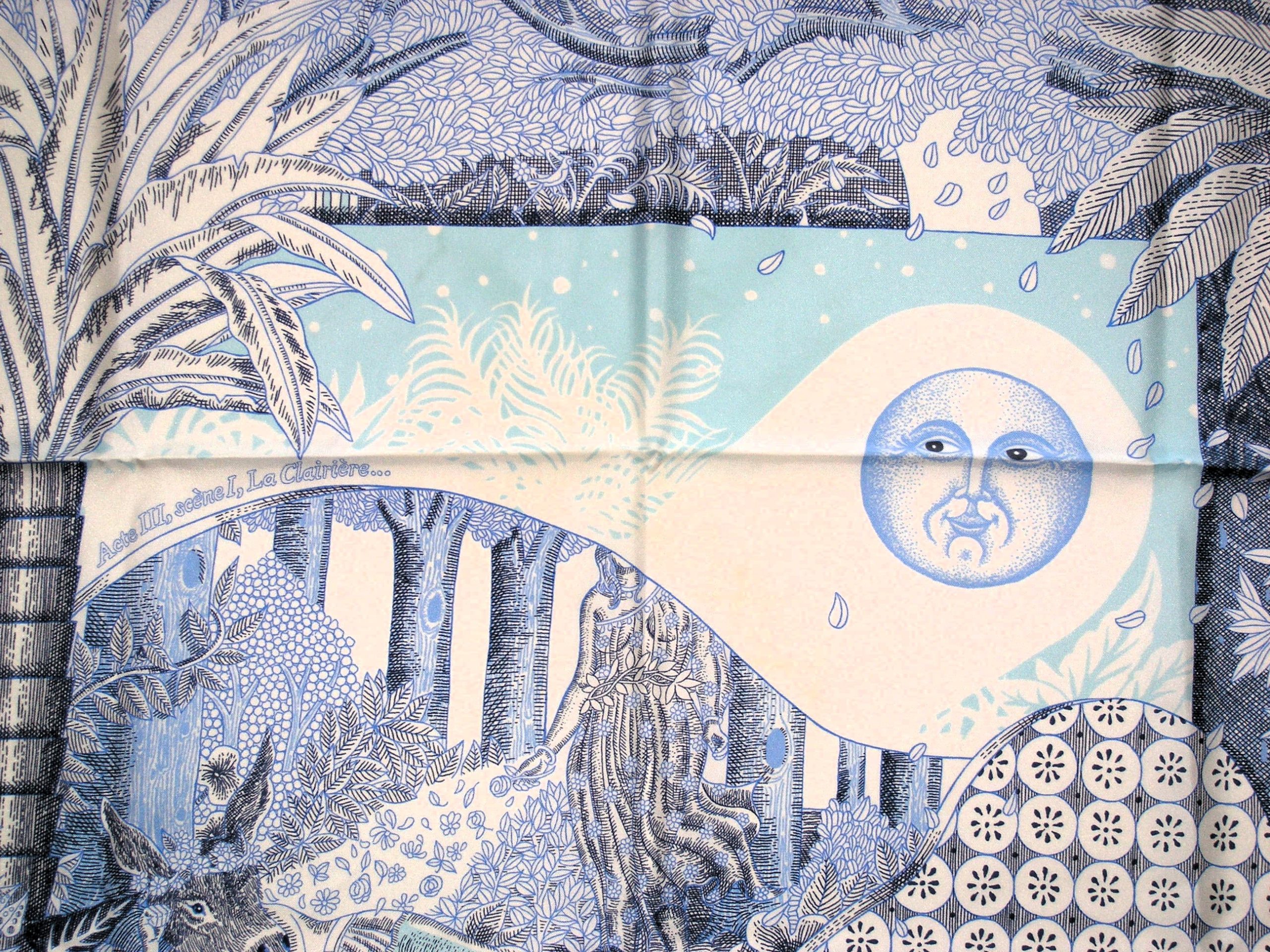 Acte III Scene I La Clairiere Hermes Scarf