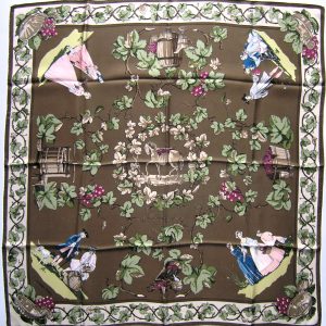 vintage Hermes scarf