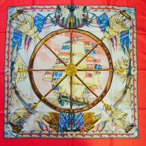 vintage Hermes scarf