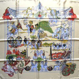 vintage Hermes scarf