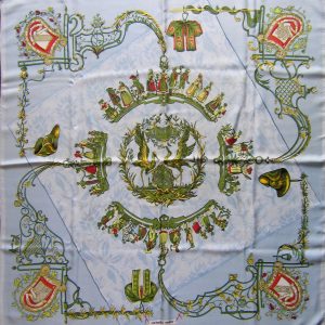 vintage Hermes scarf