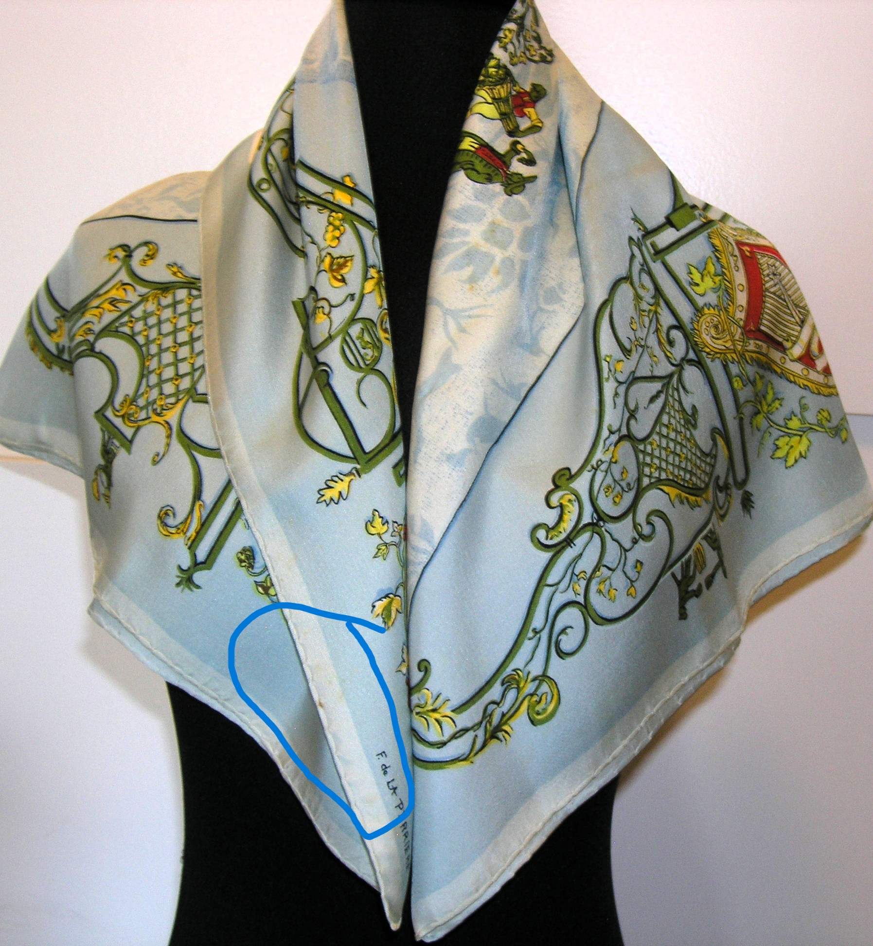 Alsace Hermes Scarf