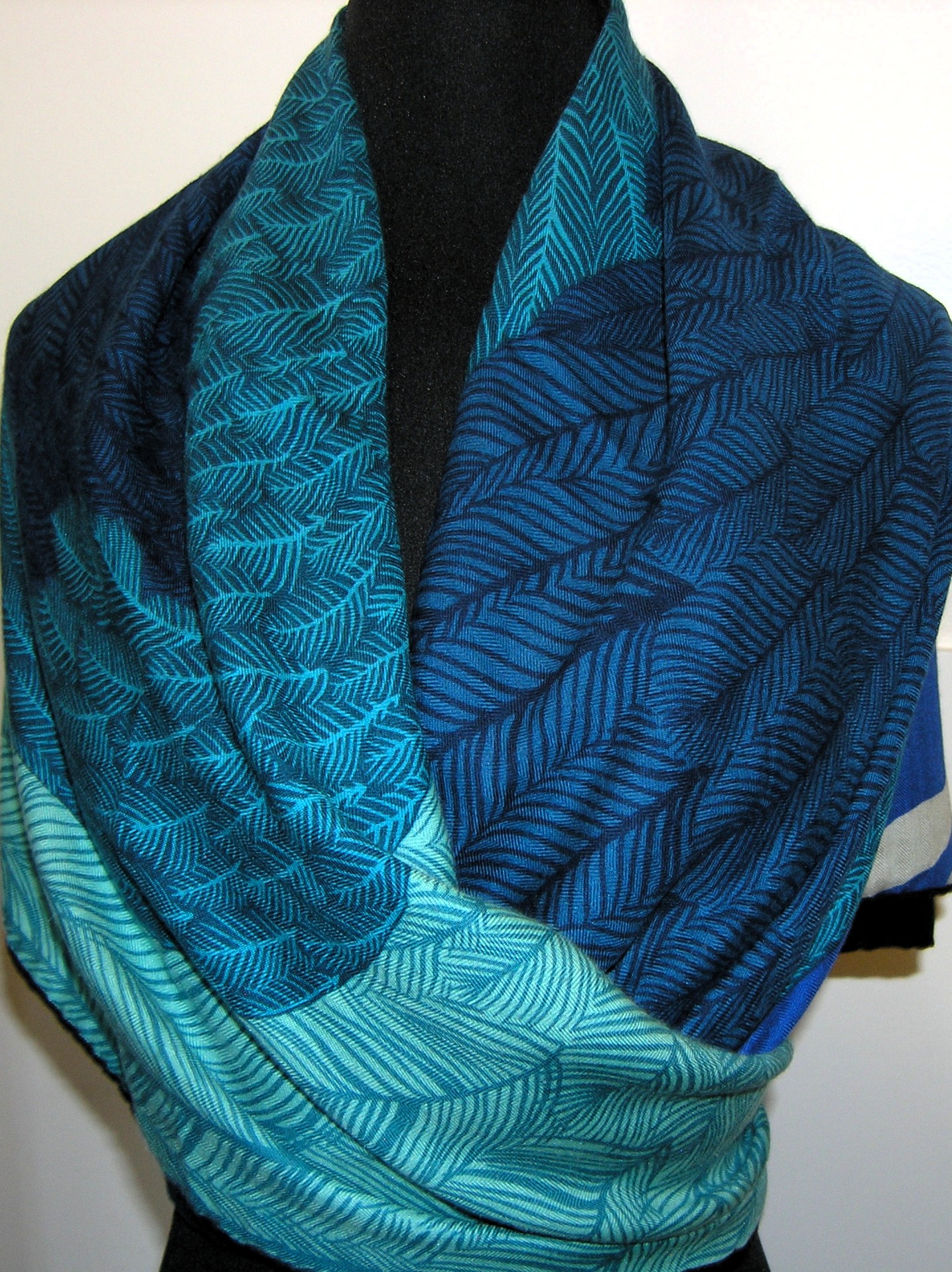 Zebra Pegasus Hermes Cashmere Shawl