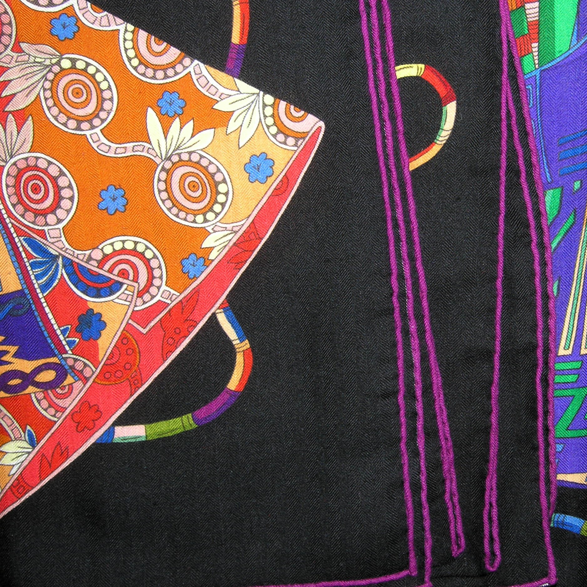 Voyage en Etoffes 140cm Cashmere Shawl