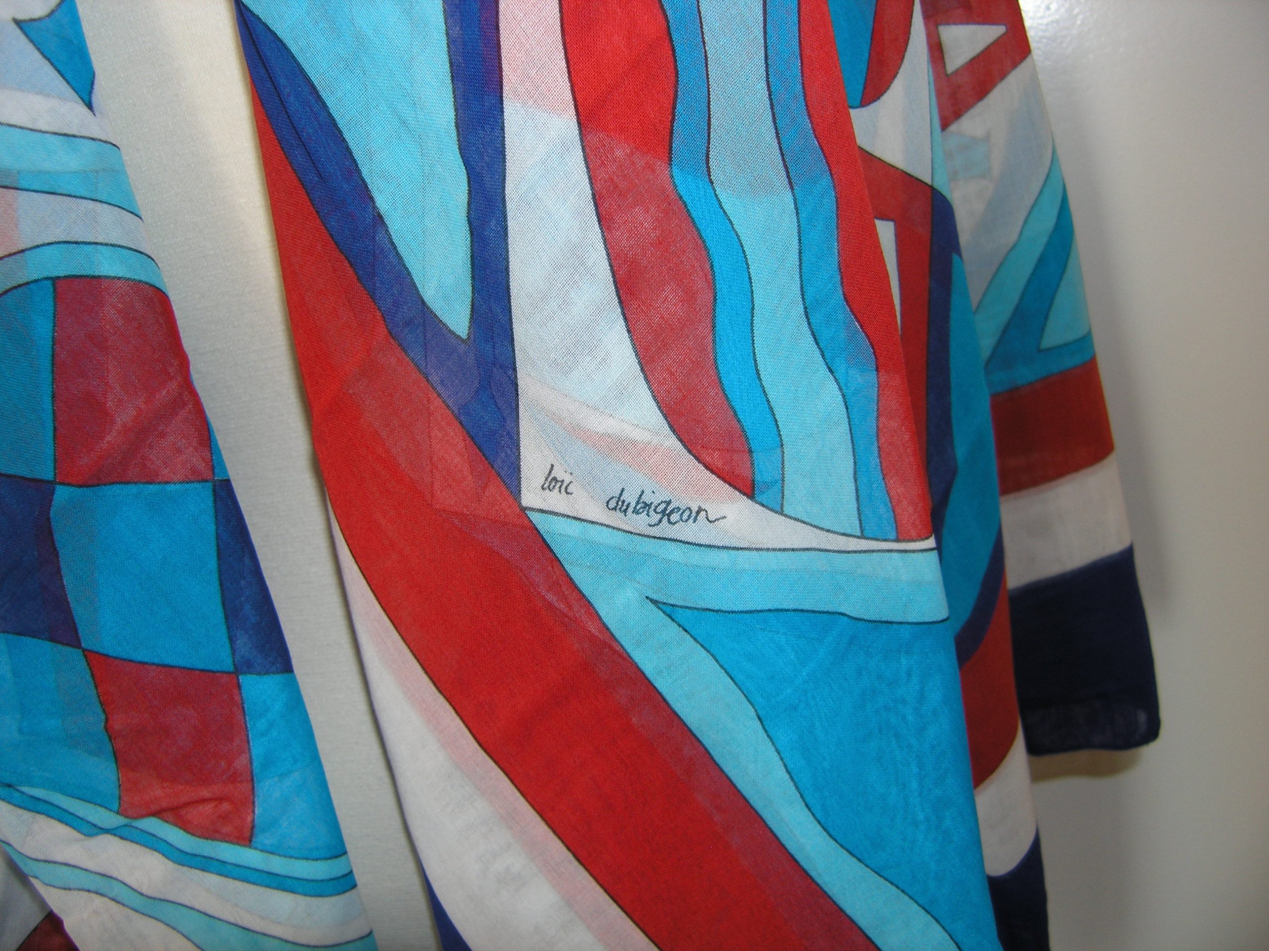 Vive La France Hermes Cotton Shawl Blanket