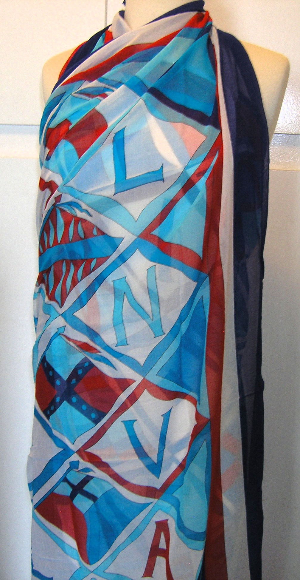 Vive La France Hermes Cotton Shawl Blanket