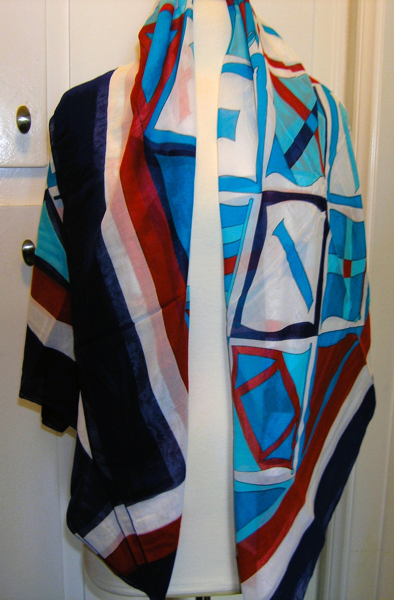 Vive La France Hermes Cotton Shawl Blanket