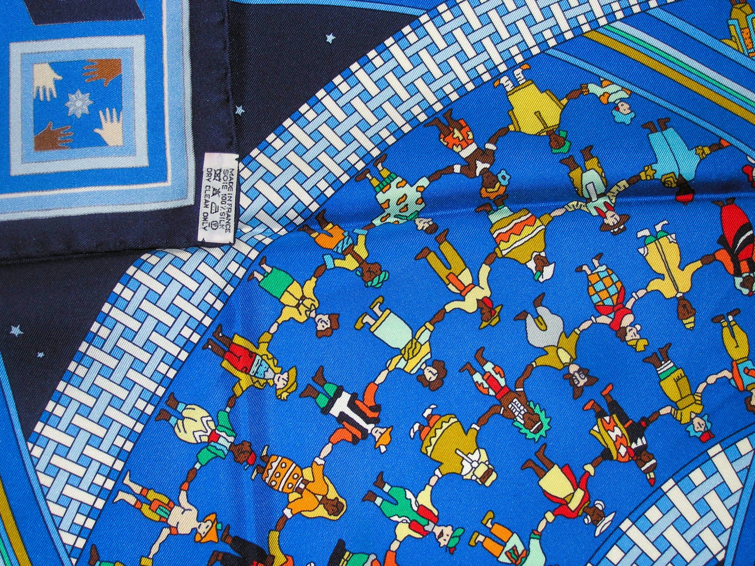 Donner La Main Hermes Scarf 90