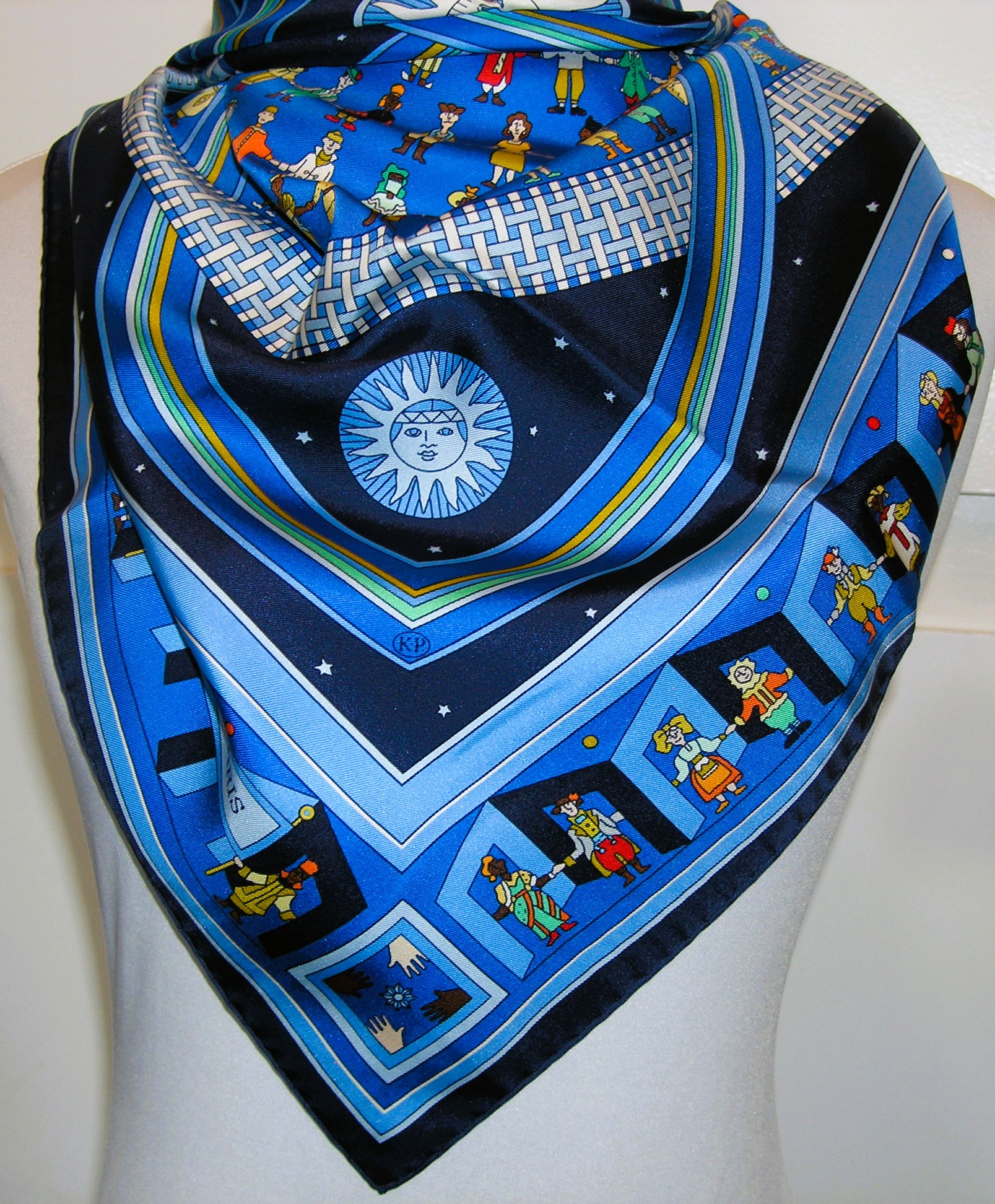 Donner La Main Hermes Scarf 90