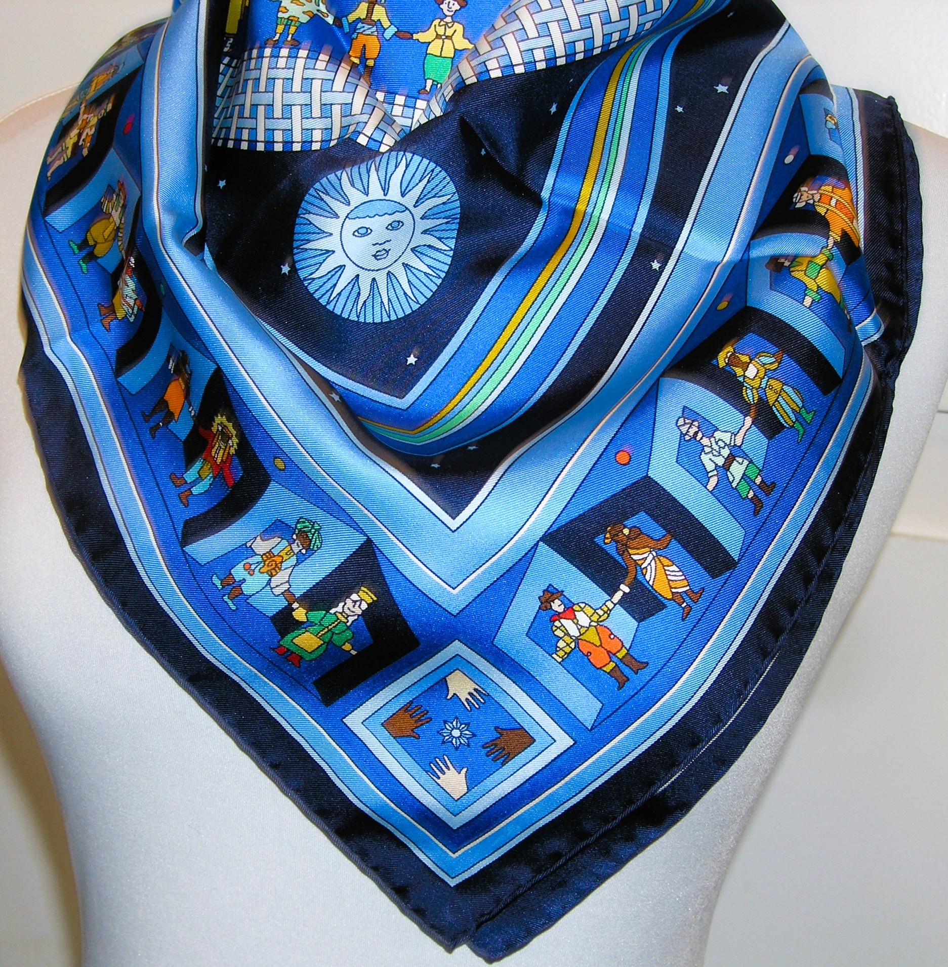 Donner La Main Hermes Scarf 90