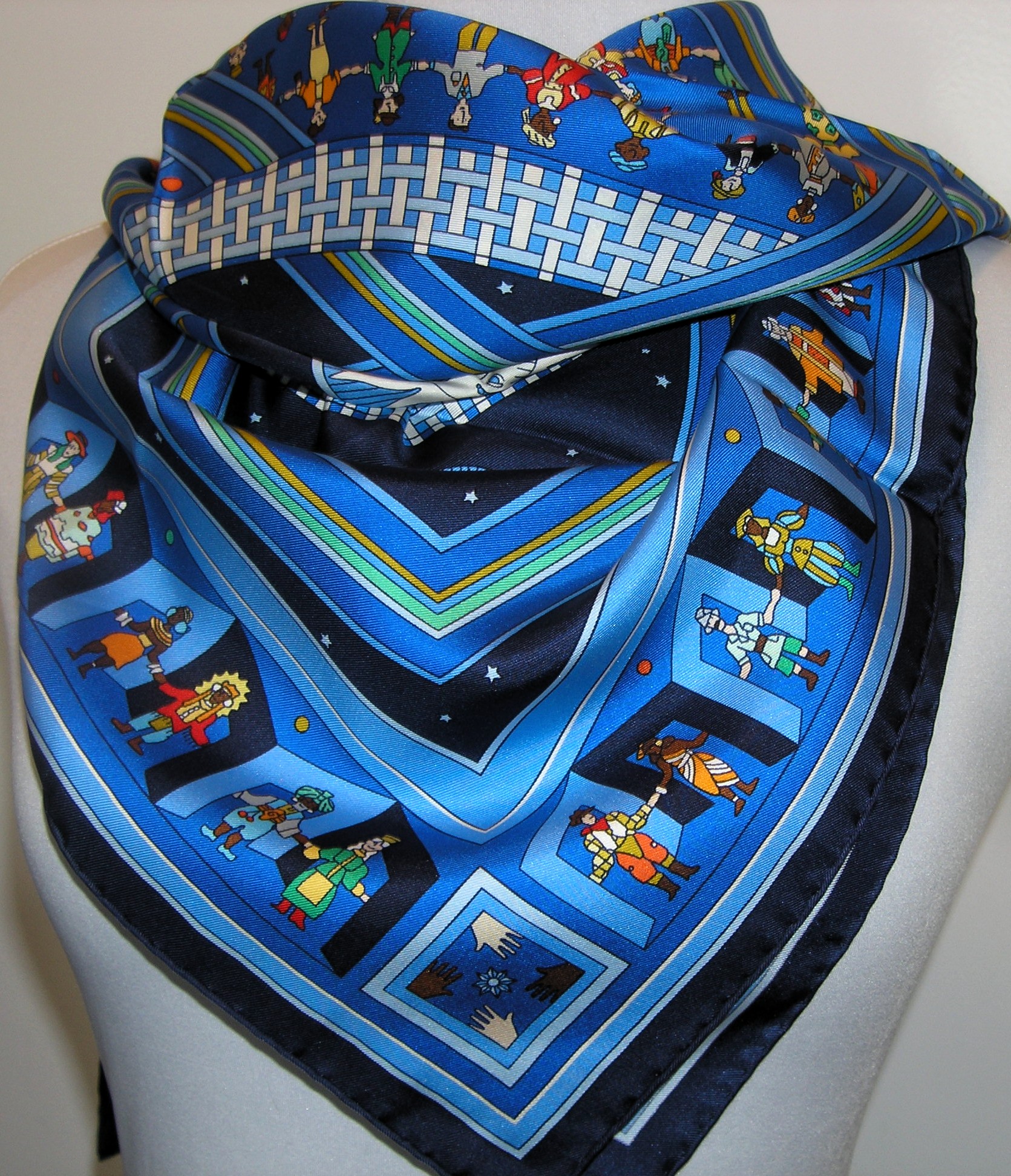 Donner La Main Hermes Scarf 90