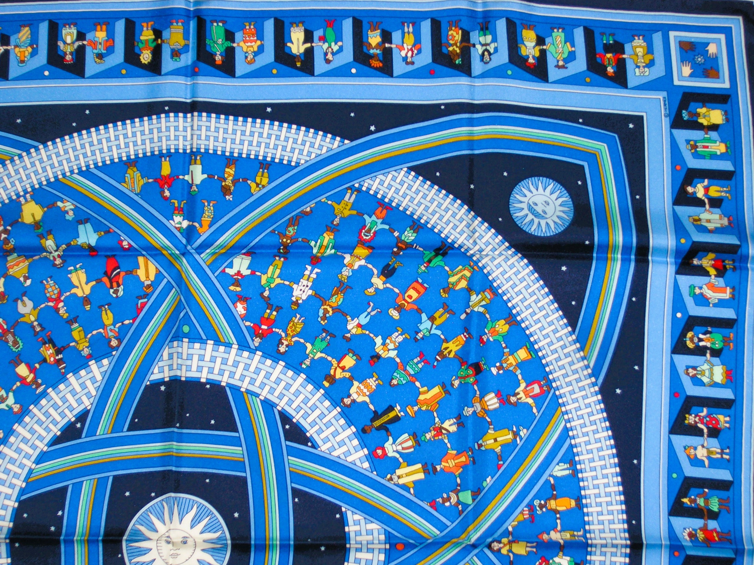 Donner La Main Hermes Scarf 90