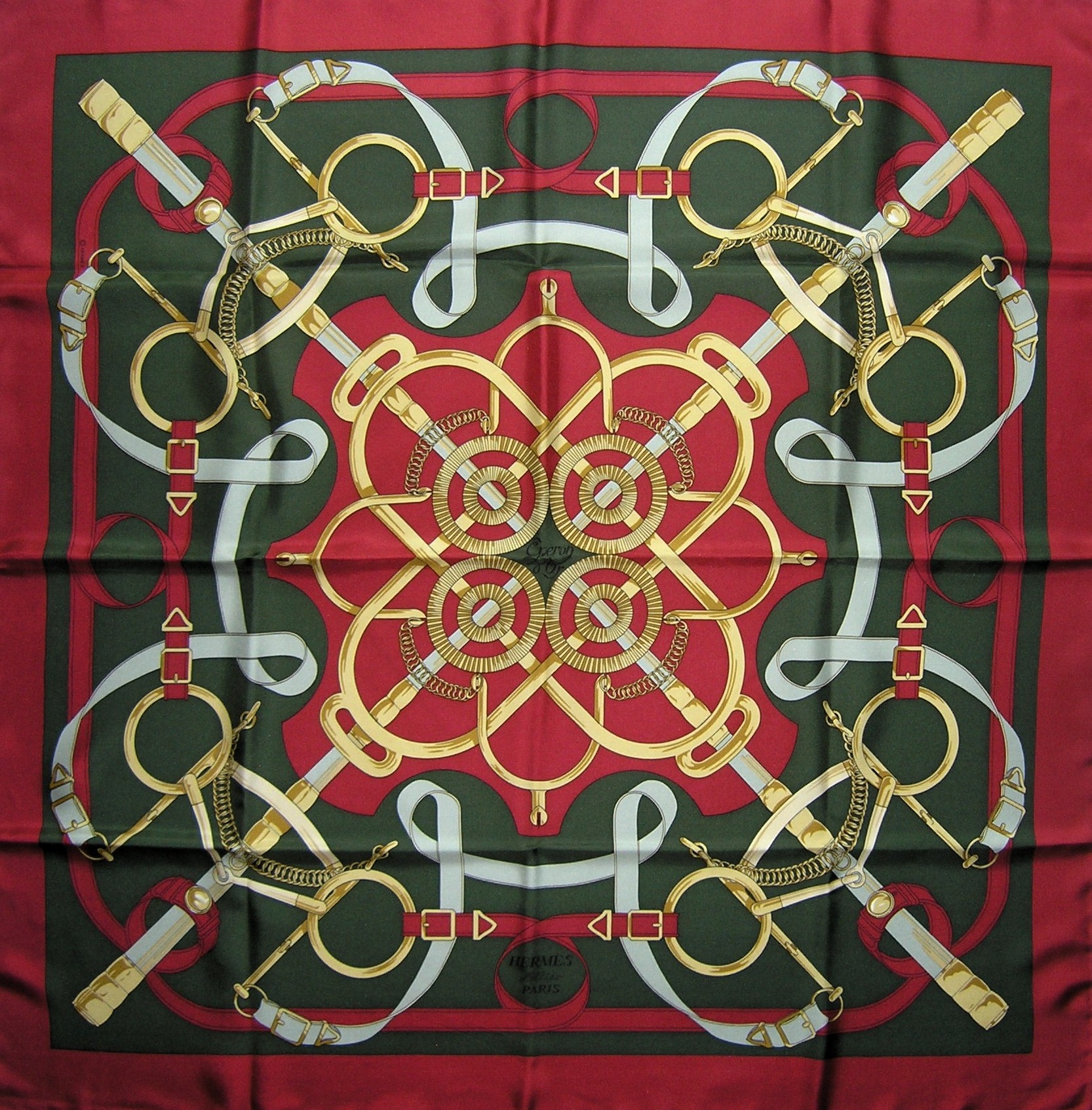 vintage Hermes scarf